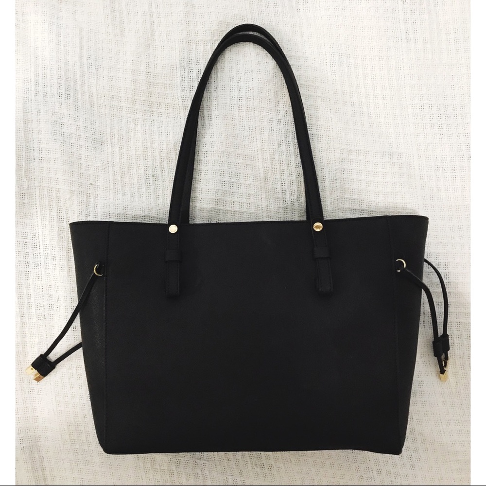Calvin Klein Multi-Fabric Handbag - Picture 3 of 5